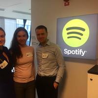 Топ-менеджеры компании в офисе #Spotify в Стокгольме  общались с СТО и СIO ведущих UK-компаний